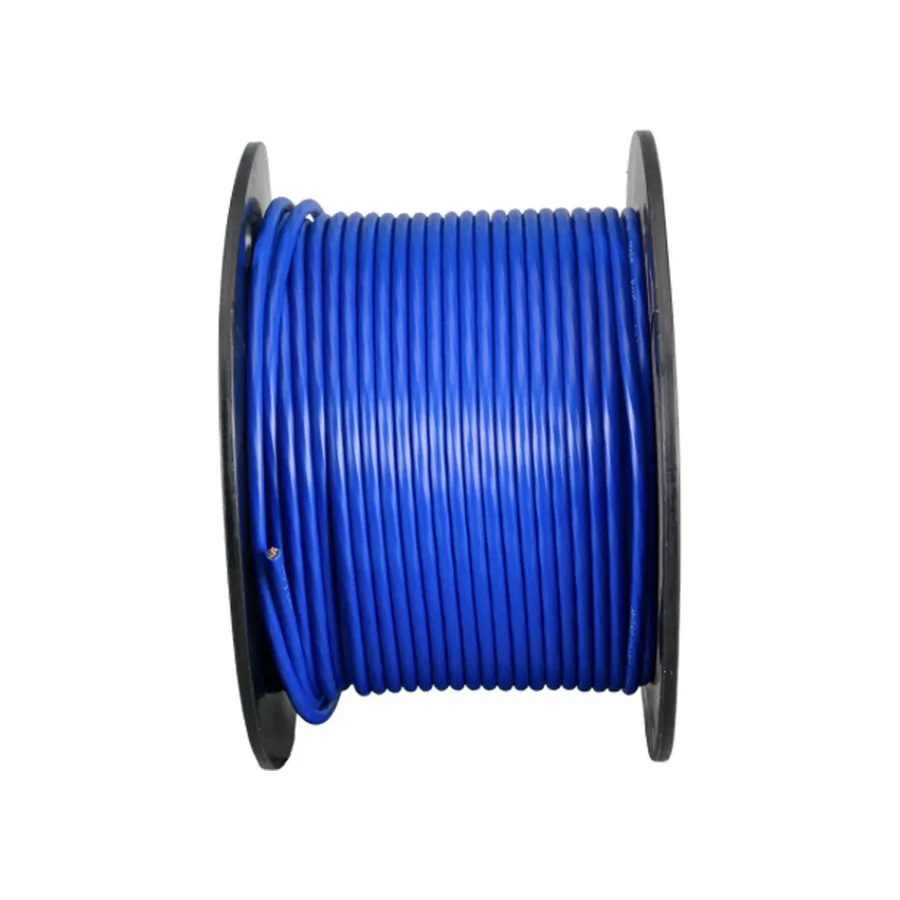 DC power cable, blue