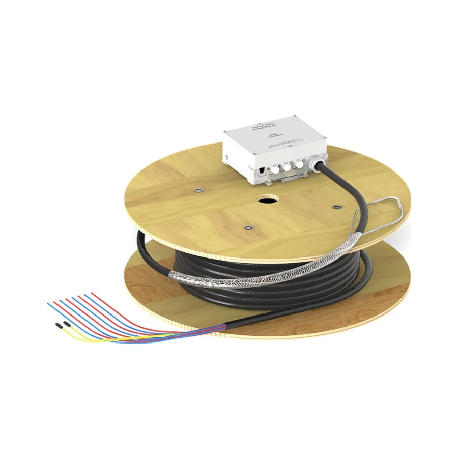 Hybrid fibre/DC trunk cable