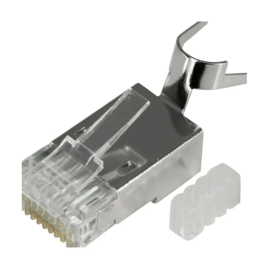 Universal shielded RJ45 plugs